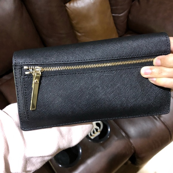 KATE SPADE BLACK LEATHER WALLET - Picture 3 of 3